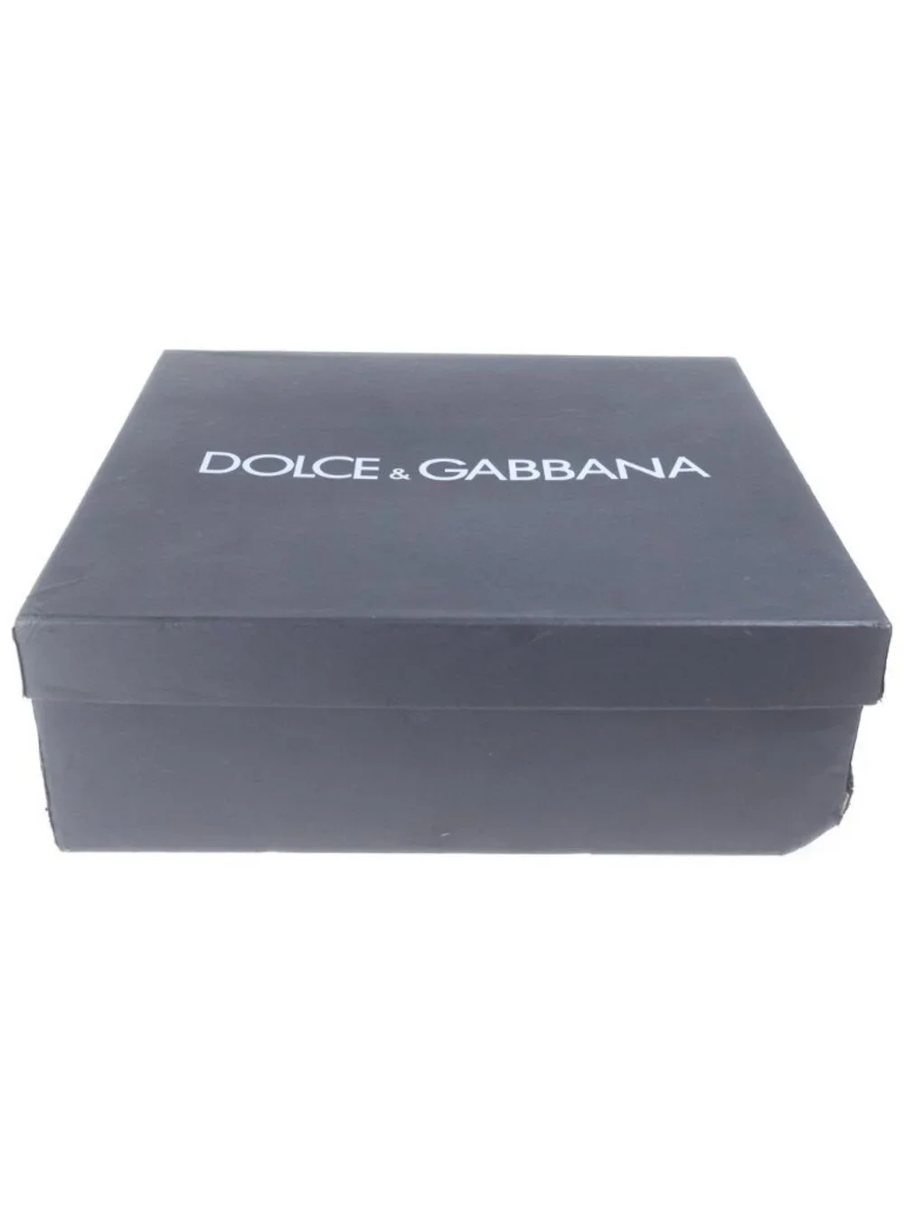 Dolce & Gabbana Lace Up Boots Wingtip Patent Leather Black 7 Sizes